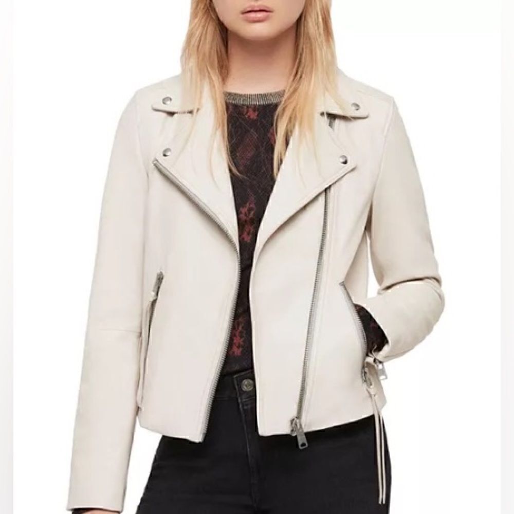 ALLSAINTS Dalby Leather Biker Jacket